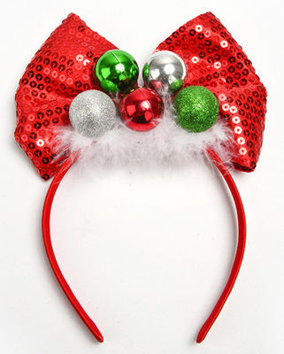 Accesorios para el cabello de las niñas de Navidad, Banda de la cabeza de la fiesta de Navidad