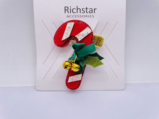 Clip de pelo de Navidad portátil duradero, accesorios para el pelo de Navidad para niños