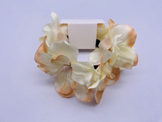 Accesorio de pelo de flores portátil para adultos Scrunchie para niños
