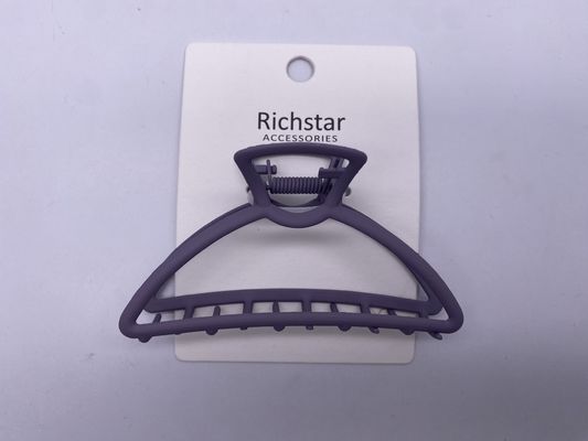 Accesorios para el cabello de metal portátil garra acabado mate ligero