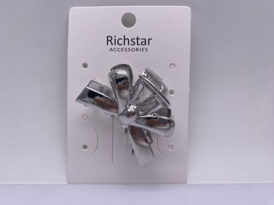 Accesorios para el cabello de metal de escenas múltiples, pinza de garra, acabado pulido reutilizable