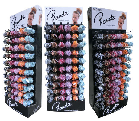 Scrunchies Accesorios para el cabello Stand de exhibición Práctico para la tienda minorista