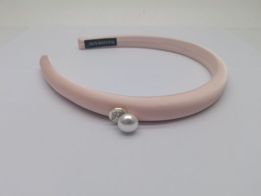 Atractiva corbata de tejido rosado súper suave para mujeres