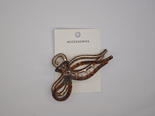 Chico Acrílico Arco Cabello Garra Acetato Clip de la garra del cabello con diseño de garra versátil