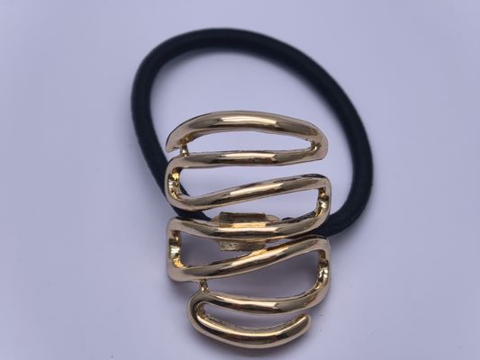 Accesorios para el cabello de metal de oro ligero para la fiesta del evento del festival