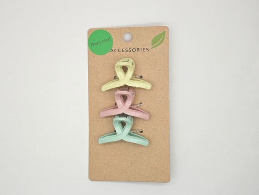 Coloridas garras pequeñas de plástico para el cabello de las niñas, clip de garras pequeñas para el cabello delgado