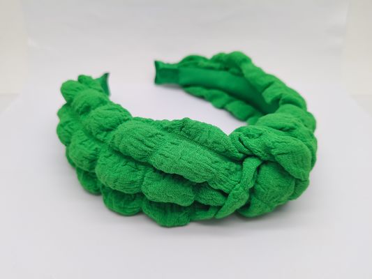 Banda de pelo verde creativa para el uso diario o el rendimiento