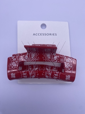 Pinza para el cabello de acrílico para diversas estaciones y diversas características en ambiente festivo