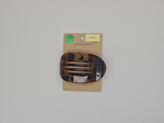 Clip para el cabello de ámbar de plástico reciclado versátil de varios diseños para múltiples propósitos