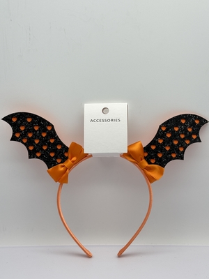 Range Glitter Bat Hairband para Halloween en Varias Formas