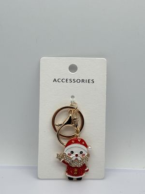 Llavero de Papá Noel para Navidad, de Uso Múltiple
