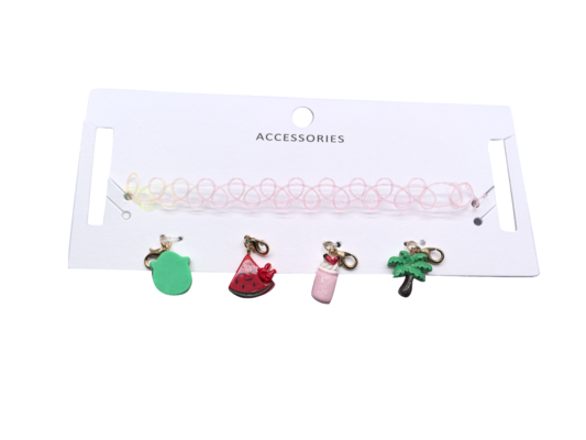 Colgante de cristal 3D colorido con baño de oro y dije de dibujos animados cúbicos para accesorios de joyería DIY