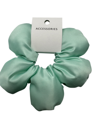 Corbata de pelo floral de seda pura para mujeres Accesorios para el pelo de estilo coreano