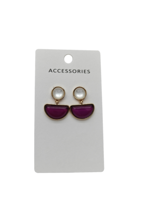 Elegant Geometric Stud Earrings for Women Simple Water Drop Design Classic Fashionable Jewelry Accessories