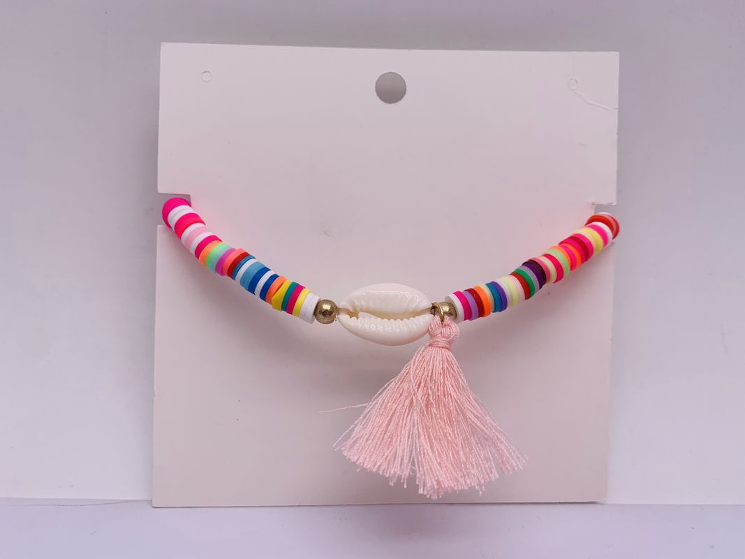 Brazaletes de joyería de playa para mujeres Brazaletes portátiles, ligeros, coloridos y encantadores