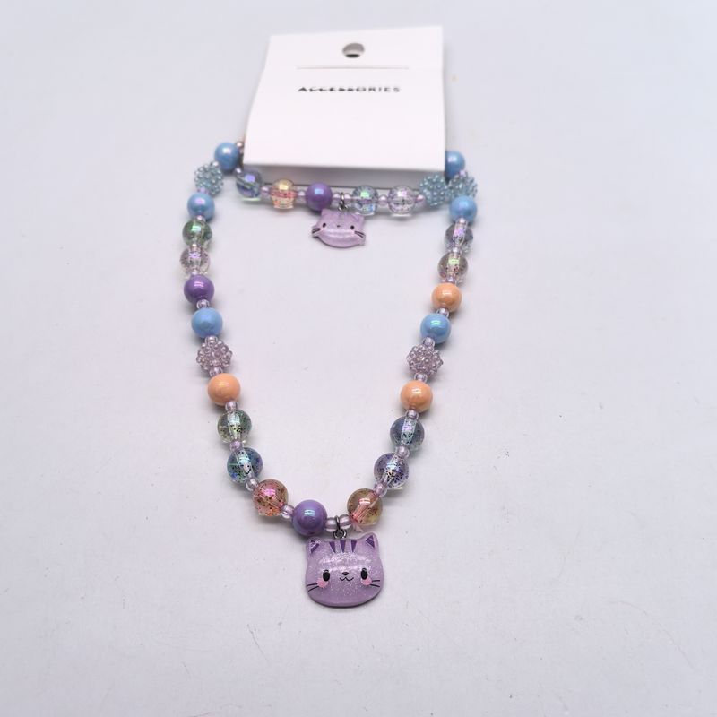 Acrílico de plata pulida y más neutralidad de género Joyería para niños en múltiples colores