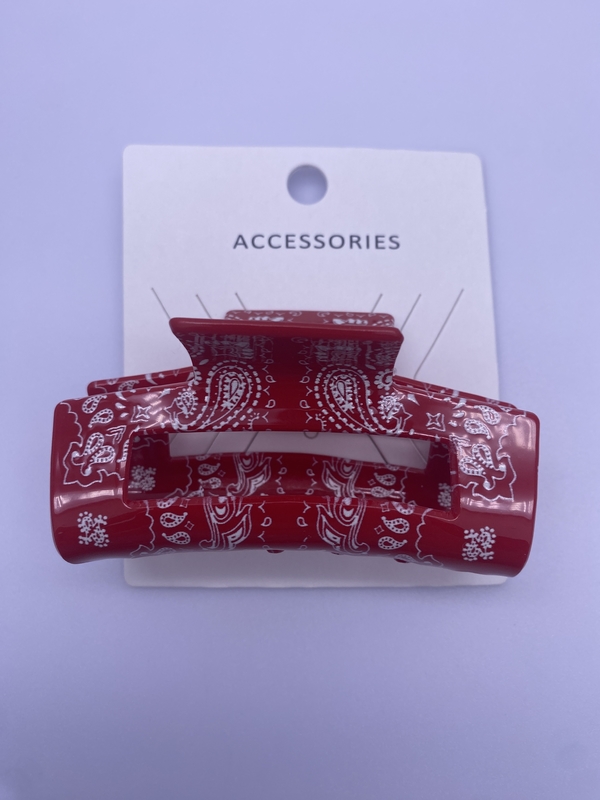 Pinza para el cabello de acrílico para diversas estaciones y diversas características en ambiente festivo