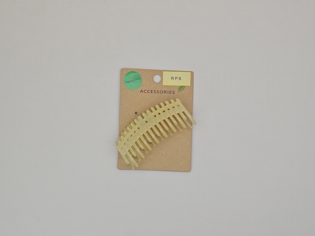 Accesorios para el cabello ecológicos y duraderos Clip de garra de plástico reciclado para el cabello en varios colores para diversos usos