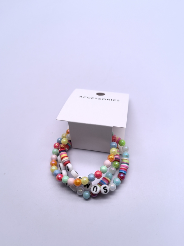 Pulsera de joyería colorida y personalizable para niños, para uso diario, con varios diseños