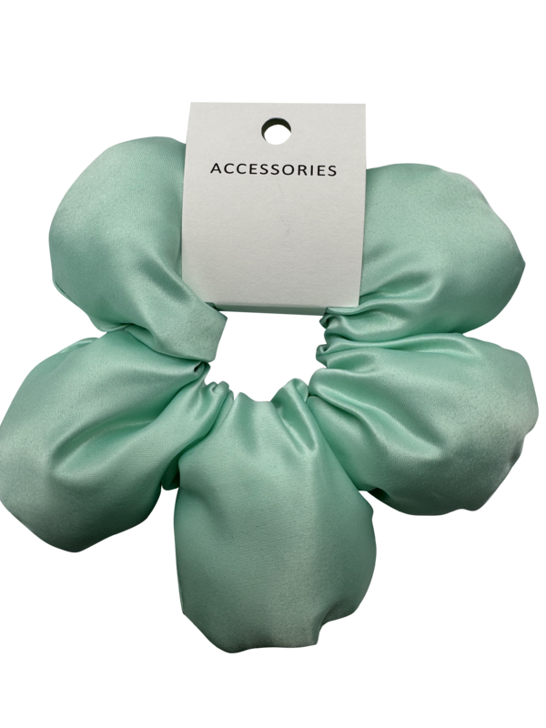 Corbata de pelo floral de seda pura para mujeres Accesorios para el pelo de estilo coreano